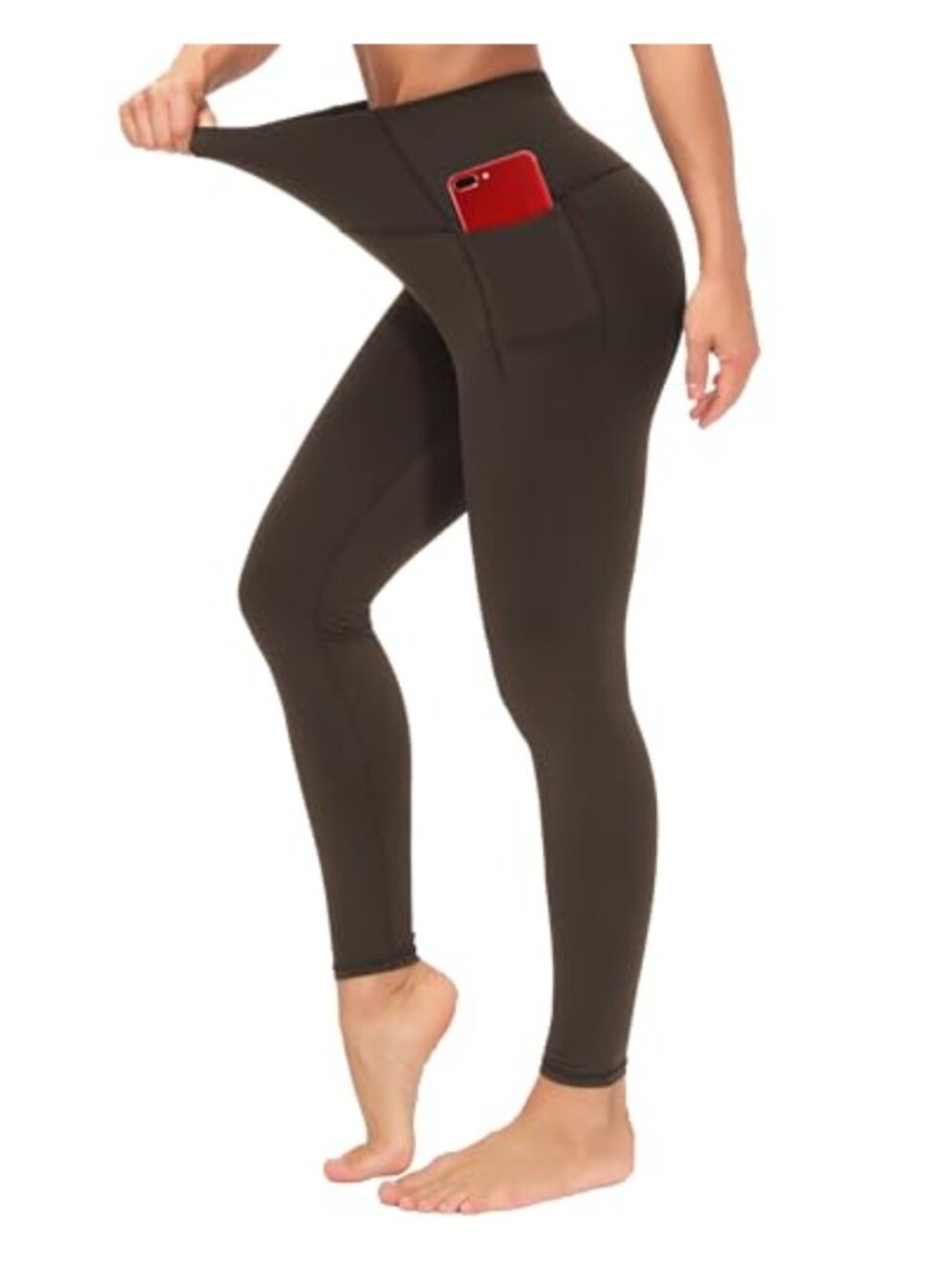 Dragon Fit High Waisted Yoga Leggings Tummy Control Workout Pants with Pockets